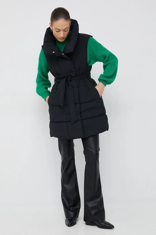 Γυναικεία Γιλέκα Αμάνικο μπουφάν Sisley μαύρο 2 Γυναικεία Γιλέκα Αμάνικο μπουφάν Sisley μαύρο - Image 2