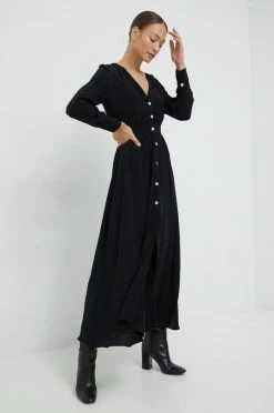 Γυναικεία Φορέματα Φόρεμα Sisley μαύρο,