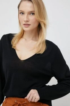 Γυναικεία Χωρίς φερμουάρ Μάλλινο πουλόβερ Sisley χρώμα: μαύρο, 8 Γυναικεία Χωρίς φερμουάρ Μάλλινο πουλόβερ Sisley χρώμα: μαύρο, -Εξοδος Sisley Κατάστημα unnamed file 1031