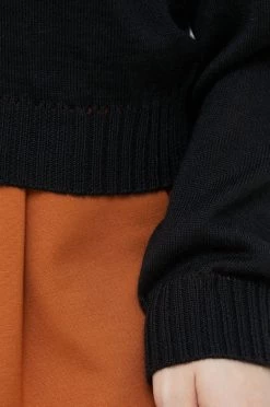 Γυναικεία Χωρίς φερμουάρ Μάλλινο πουλόβερ Sisley χρώμα: μαύρο, 9 Γυναικεία Χωρίς φερμουάρ Μάλλινο πουλόβερ Sisley χρώμα: μαύρο, -Εξοδος Sisley Κατάστημα unnamed file 1032