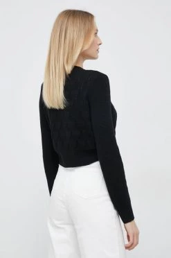 Γυναικεία Με φερμουάρ Βαμβακερή ζακέτα Sisley μαύρο -Εξοδος Sisley Κατάστημα unnamed file 1035