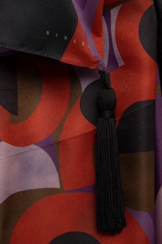 Γυναικεία Φουλάρια Σάλι Sisley μοβ 2 Γυναικεία Φουλάρια Σάλι Sisley μοβ - Image 2