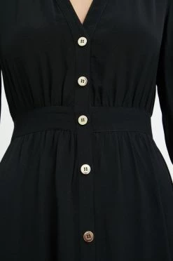 Γυναικεία Φορέματα Φόρεμα Sisley μαύρο, -Εξοδος Sisley Κατάστημα unnamed file 105