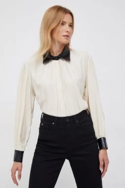 Γυναικεία Πουκάμισα Πουκάμισο Sisley μπεζ,