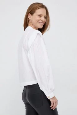 Γυναικεία Πουκάμισα Πουκάμισο Sisley άσπρο, -Εξοδος Sisley Κατάστημα unnamed file 1089