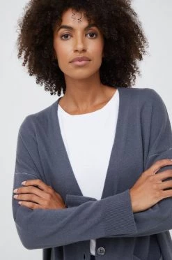 Γυναικεία Με φερμουάρ Ζακέτα από μίγμα μαλλιού Sisley γκρι -Εξοδος Sisley Κατάστημα unnamed file 1100