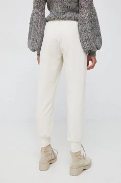 Γυναικεία Υφασμάτινα Παντελόνι Sisley μπεζ, -Εξοδος Sisley Κατάστημα unnamed file 1163