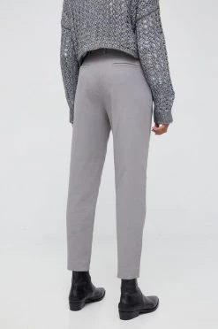 Γυναικεία Υφασμάτινα Παντελόνι Sisley γκρι, -Εξοδος Sisley Κατάστημα unnamed file 1167