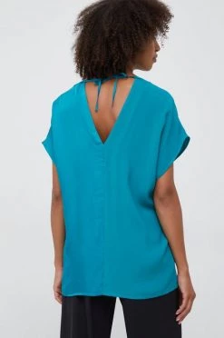 Γυναικεία Μπλούζες Μπλουζάκι Sisley τιρκουάζ -Εξοδος Sisley Κατάστημα unnamed file 1203