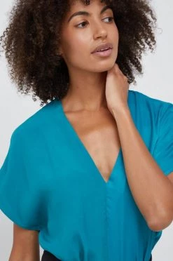 Γυναικεία Μπλούζες Μπλουζάκι Sisley τιρκουάζ -Εξοδος Sisley Κατάστημα unnamed file 1204