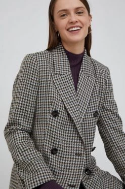 Γυναικεία Σακάκια Σακάκι Sisley μπεζ,