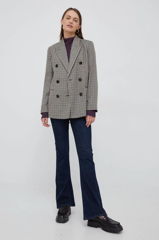 Γυναικεία Σακάκια Σακάκι Sisley μπεζ, 2 Γυναικεία Σακάκια Σακάκι Sisley μπεζ, - Image 2