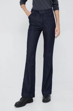 Γυναικεία Καμπάνες Τζιν παντελονι Sisley σκούρο μπλε