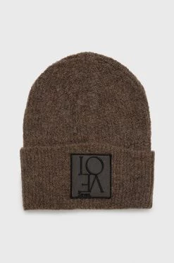 Γυναικεία Σκουφιά Σκουφί από μείγμα μαλλιού Sisley πράσινο,