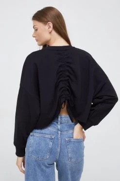 Γυναικεία Χωρίς φερμουάρ Μπλούζα Sisley μαύρο,