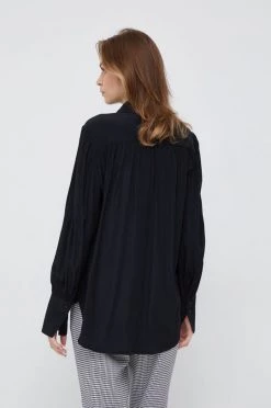 Γυναικεία Πουκάμισα Πουκάμισο Sisley μαύρο, 7 Γυναικεία Πουκάμισα Πουκάμισο Sisley μαύρο, -Εξοδος Sisley Κατάστημα unnamed file 1323