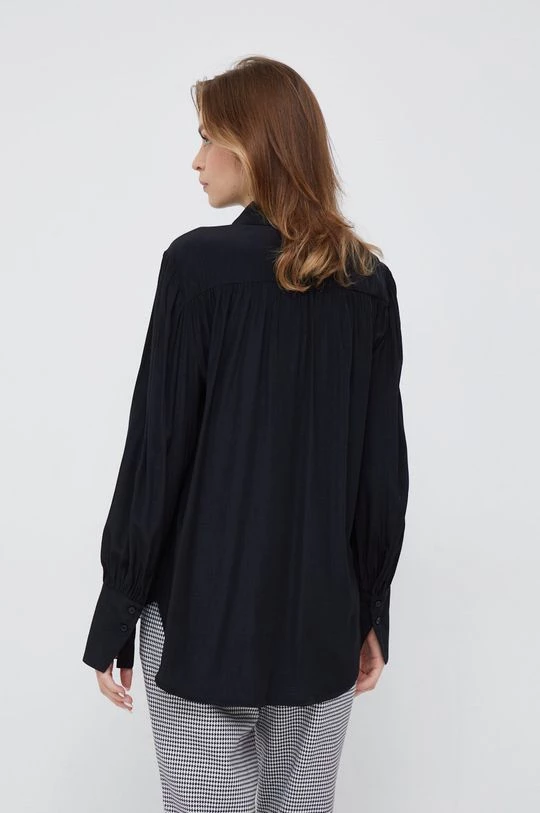 Γυναικεία Πουκάμισα Πουκάμισο Sisley μαύρο, 3 Γυναικεία Πουκάμισα Πουκάμισο Sisley μαύρο, - Image 3