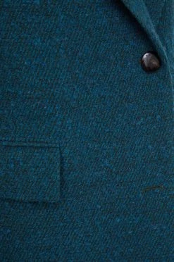 Γυναικεία Παλτά Παλτό από μείγμα μαλλιού Sisley τιρκουάζ, -Εξοδος Sisley Κατάστημα unnamed file 133