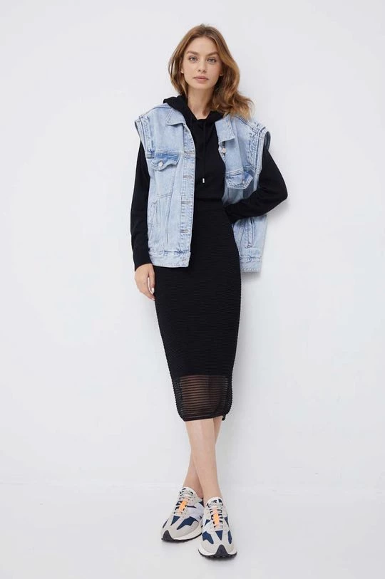 Γυναικεία Φούστες Φούστα Sisley μαύρο, 2 Γυναικεία Φούστες Φούστα Sisley μαύρο, - Image 2