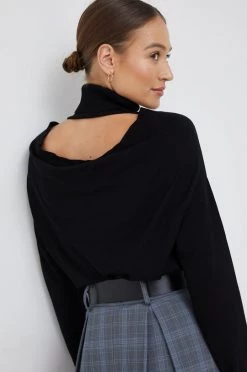 Γυναικεία Χωρίς φερμουάρ Πουλόβερ Sisley μαύρο,