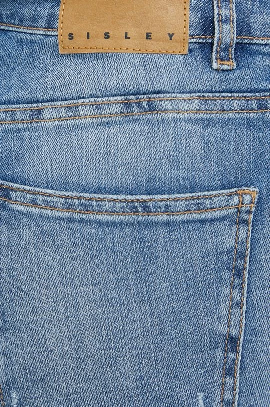 Γυναικεία Straight και Regular Τζιν παντελονι Sisley μπλε 4 Γυναικεία Straight και Regular Τζιν παντελονι Sisley μπλε - Image 4