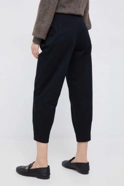 Γυναικεία Υφασμάτινα Παντελόνι Sisley μαύρο, -Εξοδος Sisley Κατάστημα unnamed file 1376