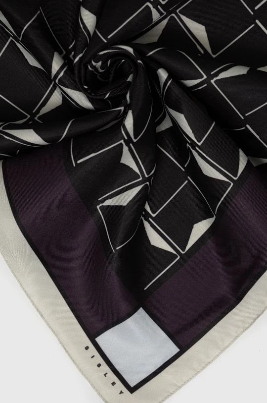 Γυναικεία Φουλάρια Φουλάρι Sisley μοβ 2 Γυναικεία Φουλάρια Φουλάρι Sisley μοβ - Image 2