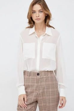 Γυναικεία Πουκάμισα Πουκάμισο Sisley μπεζ,