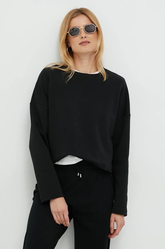 Γυναικεία Χωρίς φερμουάρ Μπλούζα Sisley μαύρο, 1 Γυναικεία Χωρίς φερμουάρ Μπλούζα Sisley μαύρο,