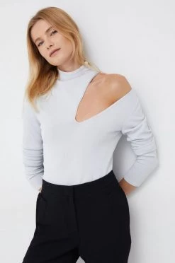 Γυναικεία Χωρίς φερμουάρ Πουλόβερ Sisley γκρι