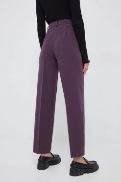 Γυναικεία Υφασμάτινα Παντελόνι Sisley μοβ, 6 Γυναικεία Υφασμάτινα Παντελόνι Sisley μοβ, -Εξοδος Sisley Κατάστημα unnamed file 1457