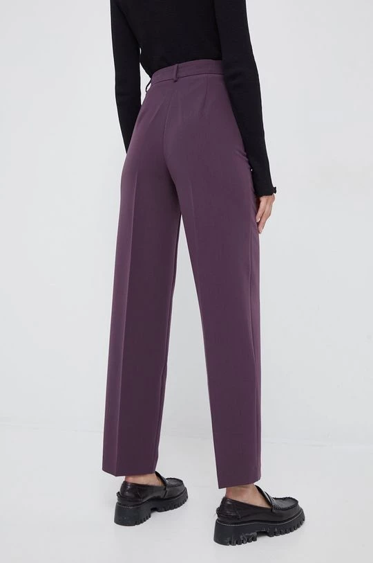 Γυναικεία Υφασμάτινα Παντελόνι Sisley μοβ, 3 Γυναικεία Υφασμάτινα Παντελόνι Sisley μοβ, - Image 3