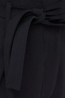 Γυναικεία Υφασμάτινα Παντελόνι Sisley μαύρο, -Εξοδος Sisley Κατάστημα unnamed file 1475