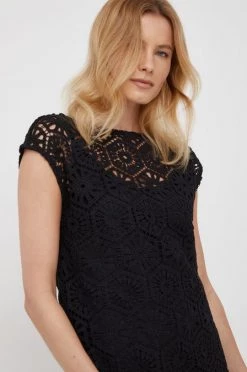 Γυναικεία Φορέματα Φόρεμα Sisley μαύρο, -Εξοδος Sisley Κατάστημα unnamed file 1528