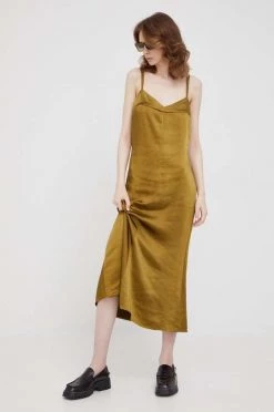 Γυναικεία Φορέματα Φόρεμα Sisley πράσινο,