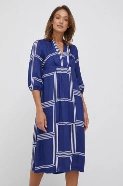 Γυναικεία Φορέματα Φόρεμα Sisley ναυτικό μπλε,