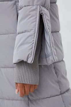 Γυναικεία Μακριά μπουφάν Μπουφάν Sisley γκρι, -Εξοδος Sisley Κατάστημα unnamed file 158