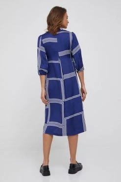 Γυναικεία Φορέματα Φόρεμα Sisley ναυτικό μπλε, 7 Γυναικεία Φορέματα Φόρεμα Sisley ναυτικό μπλε, -Εξοδος Sisley Κατάστημα unnamed file 1580