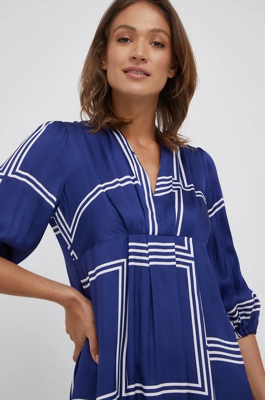 Γυναικεία Φορέματα Φόρεμα Sisley ναυτικό μπλε, 4 Γυναικεία Φορέματα Φόρεμα Sisley ναυτικό μπλε, - Image 4