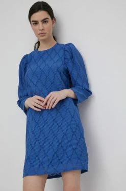 Γυναικεία Φορέματα Φόρεμα Sisley μπλε