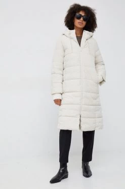 Γυναικεία Μακριά μπουφάν Μπουφάν Sisley μπεζ,