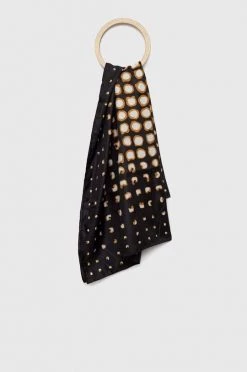 Γυναικεία Φουλάρια Σάλι Sisley μαύρο