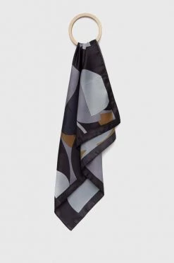 Γυναικεία Φουλάρια Σάλι Sisley γκρι