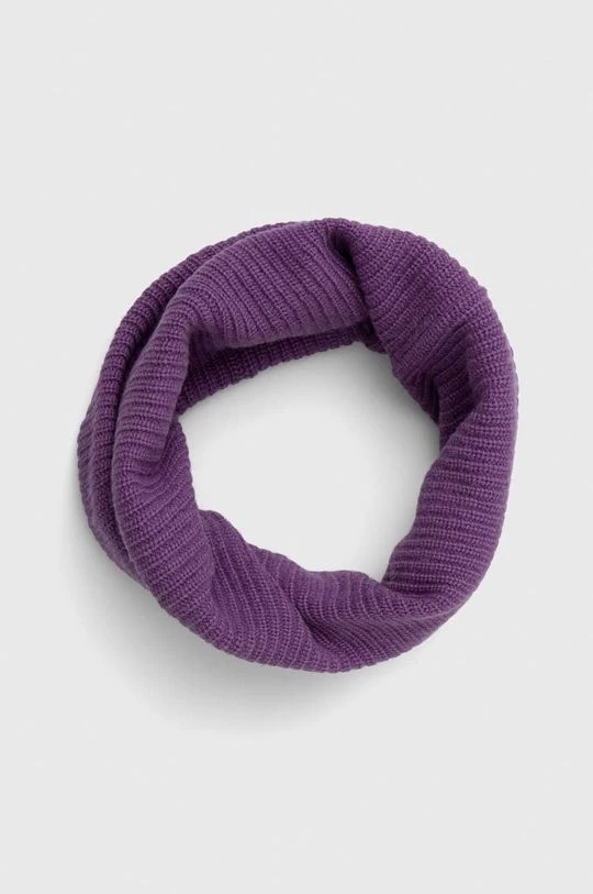 Γυναικεία Περιλαίμια Κασκόλ-λαιμός από μείγμα μαλλιού Sisley μοβ 1 Γυναικεία Περιλαίμια Κασκόλ-λαιμός από μείγμα μαλλιού Sisley μοβ