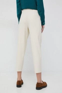 Γυναικεία Υφασμάτινα Παντελόνι Sisley μπεζ, -Εξοδος Sisley Κατάστημα unnamed file 1715