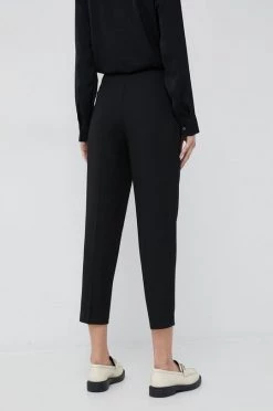 Γυναικεία Υφασμάτινα Παντελόνι Sisley μαύρο, -Εξοδος Sisley Κατάστημα unnamed file 1719