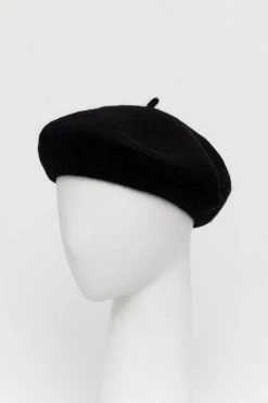 Γυναικεία Μπερέ Μάλλινος μπερές Sisley μαύρο