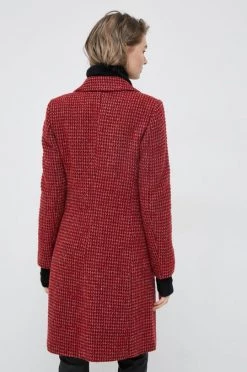 Γυναικεία Παλτά Παλτό από μείγμα μαλλιού Sisley κόκκινο, -Εξοδος Sisley Κατάστημα unnamed file 1749