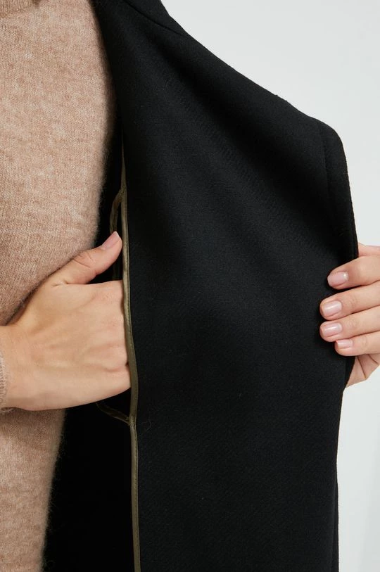 Γυναικεία Παλτά Μάλλινο παλτό Sisley μαύρο, 6 Γυναικεία Παλτά Μάλλινο παλτό Sisley μαύρο, - Image 6