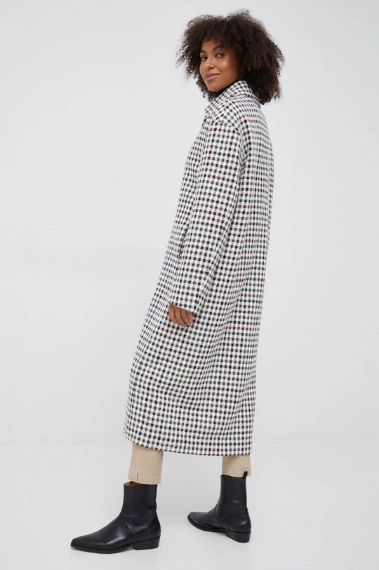 Γυναικεία Παλτά Παλτό από μείγμα μαλλιού Sisley πολύχρωμο 3 Γυναικεία Παλτά Παλτό από μείγμα μαλλιού Sisley πολύχρωμο - Image 3